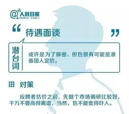 面試也有標(biāo)準(zhǔn)答案，這些“面試潛臺詞”你要懂